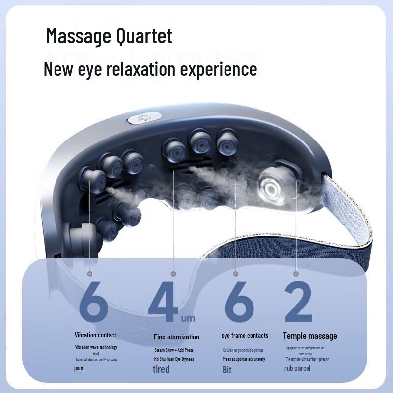 Chigo Smart Eye Massager with Heat, Steam & Bluetooth