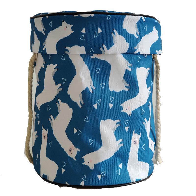 Children's Quick Storage Bag for Toys: Fabric Basket with Zipper