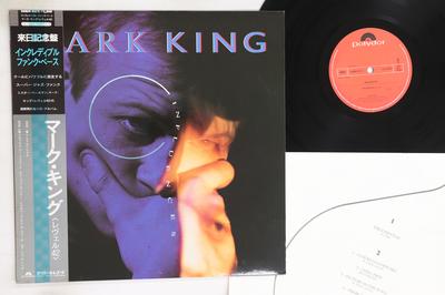 LP Record MARK KING  Influences 28MM0373 POLYDOR 1984 Japan Obi Jazz Used