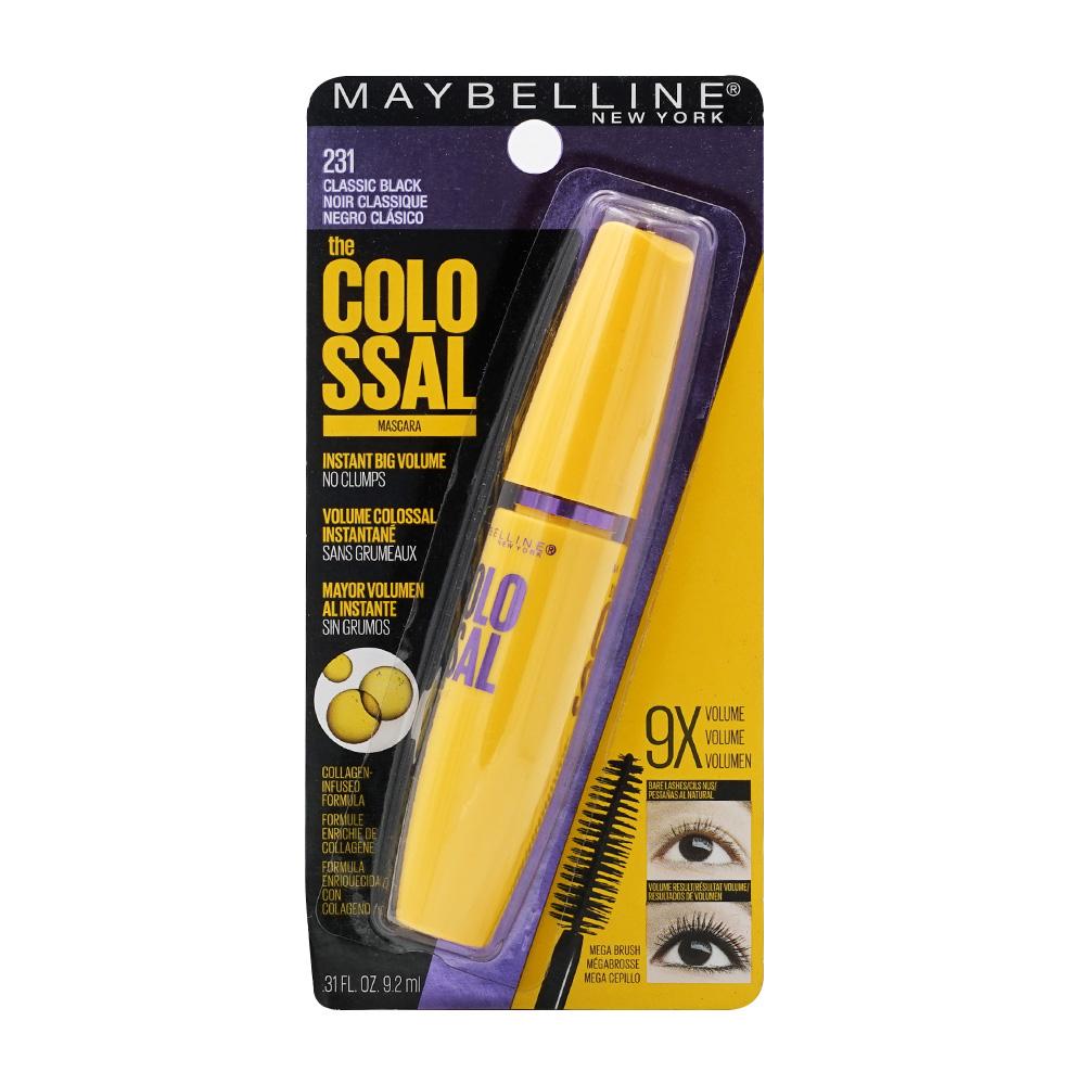 The Colossal Washable Mascara, Classic Black 0.31 fl oz