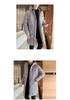 Men's Plus Size Long Hooded Winter Jacket - Thick, Casual Cotton Coat