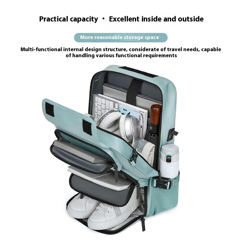 Travel Backpack Women's Large Capacity Ultra Lightweight Multifunctional Luggage Bag Hand Crossbody Travel Men's Backpack