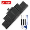 Náhradní baterie do notebooku A1494 A1417 A1618 8440mAh Pro Macbook Pro A1398 MC975 MC976 MacPro s nářadím