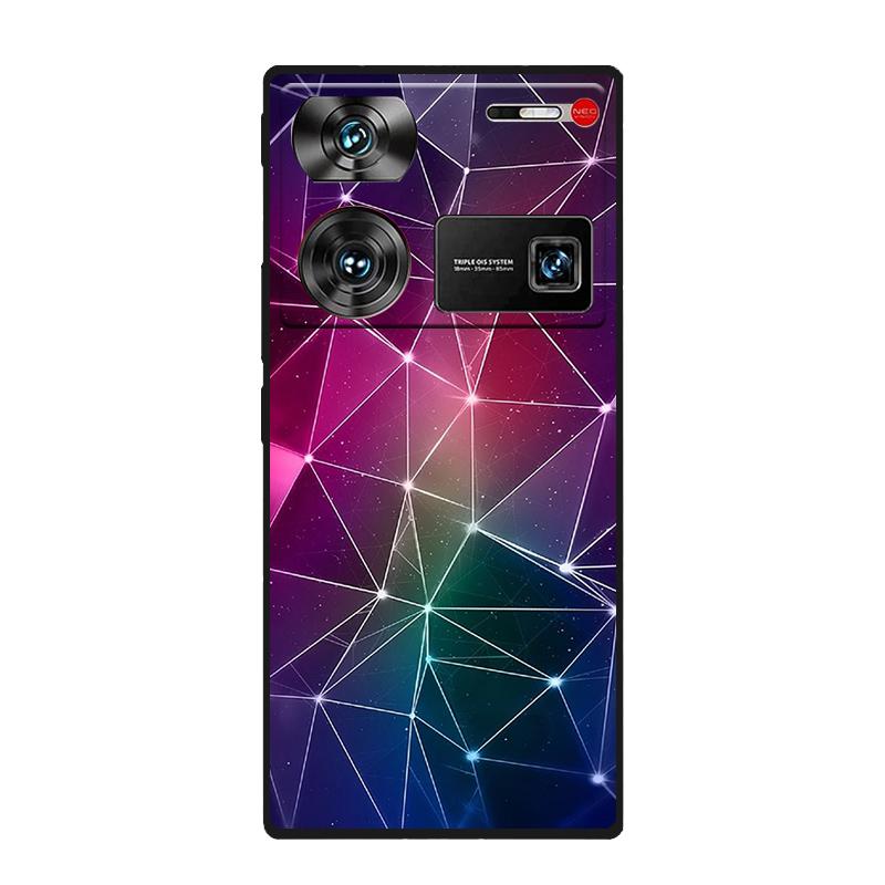 For ZTE nubia Z60 Ultra Case Silicone Luxury Space Soft Bumper for Nubia Z60 Ultra 5G NX721J Phone Cover TPU Funda Fashion Bag