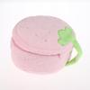 Lovely Strawberry Plush Cosmetics Bag Large Capacity Makeup Bag Sweet Simulation Fruits Storage Bag Toiletry Bags For Girls