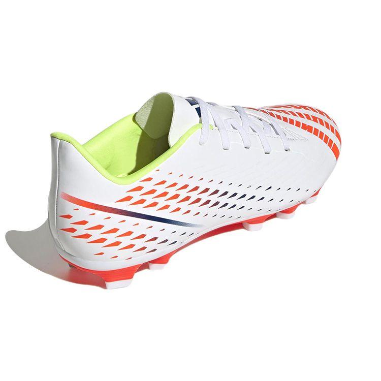 Adidas Predator Edge.4 FG Al Rihla Pack - White Unisex Sneakers Cloud-White Solar-Yellow Power-Blue GW0989