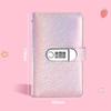 With Password Lock Saving Money Notebook PU Leather Budget Saving Book