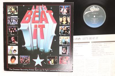 Disque vinyle DIVERS Lets Beat It 283P624 EPIC 1985 Japon Rock Occasion