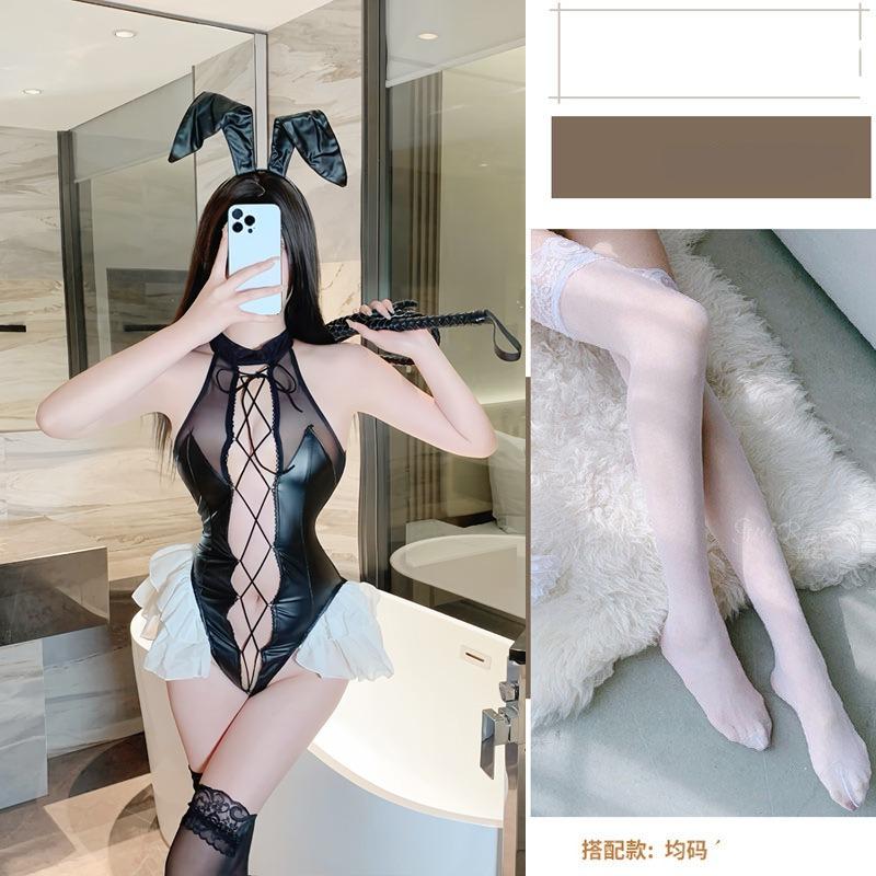 Smoke lingerie pure lust bunny sexy uniform qn seduction flirting straps cosplay seduction even