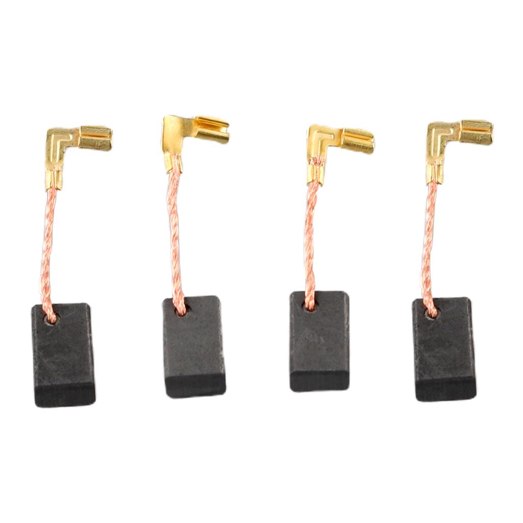Width 9mm Carbon Brushes 4 Pcs Carbon High Quality