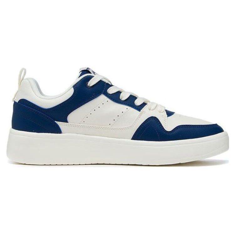 Li Ning Line 1.0 Low Top Skateboard Shoes Men's Blue White AGCT337-5