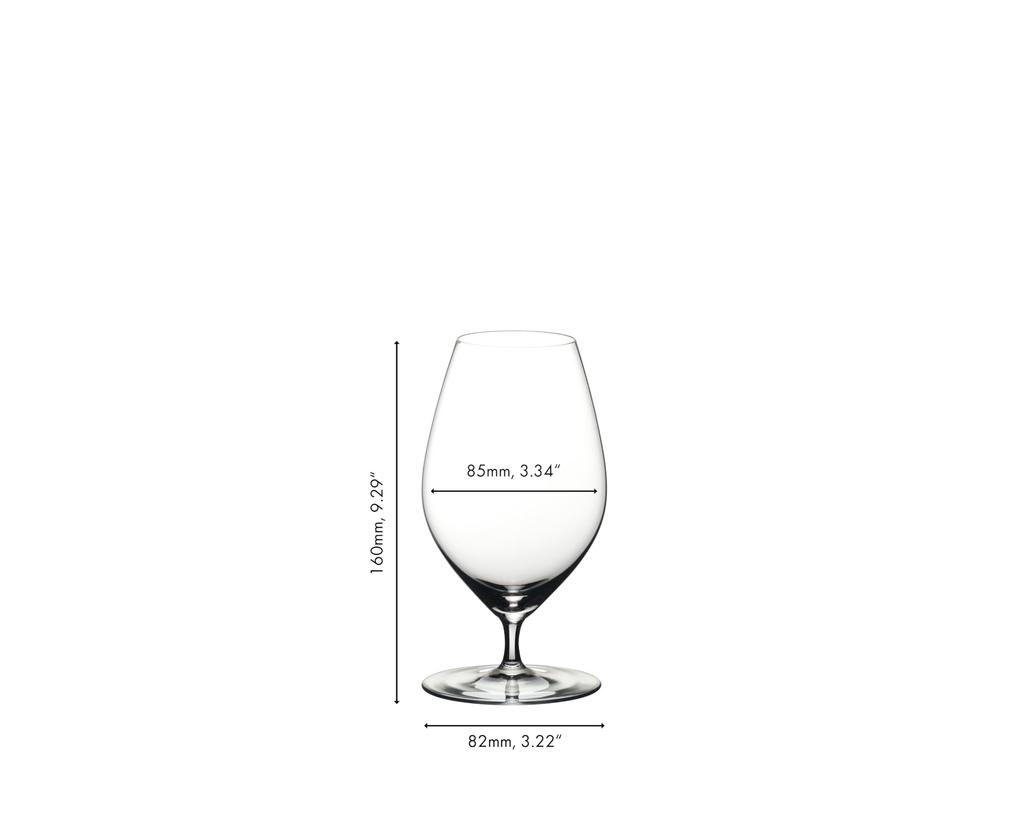 Authentic RIEDEL Veritas Beer Glass Pair Set, 435ml, 6449/11