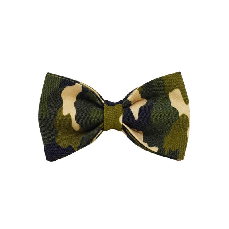 Camouflage Dog Collar with Leash Ring - Engravable, Military Green Neck Guard