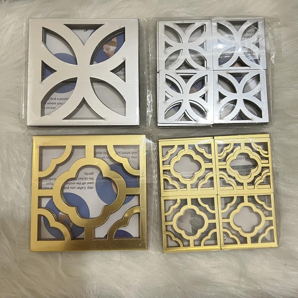 30/10 ks Akrylová zrcadlová 3D samolepka na zeď s lepicí vrstvou pro DIY dekoraci stěn v obývacím pokoji, okrajová lišta, rohová lišta