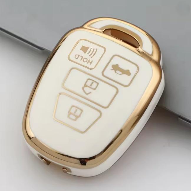 New TPU Car Key Case Cover for Toyota Rav4 MK4 Rav 4 Corolla Fielder Vitz Remote 2 3 4 Buttons Shell Fob Shell Fob Accessories