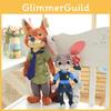 Zootopia/zootropolis Judy Hopps And Nick Wilde Plush Toy Ideal Kids Gift For Fans