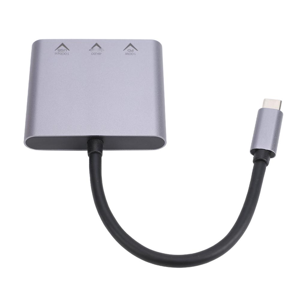 USB C Hub 3 in 1 Multiport Adapter 4K HD Multimedia Interface PD100W Port USB3.2 OTG Port Type C Docking Station for