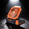 Camping Usb Fan With Lighting And Rechargeable Battery For Outdoor Adventures
