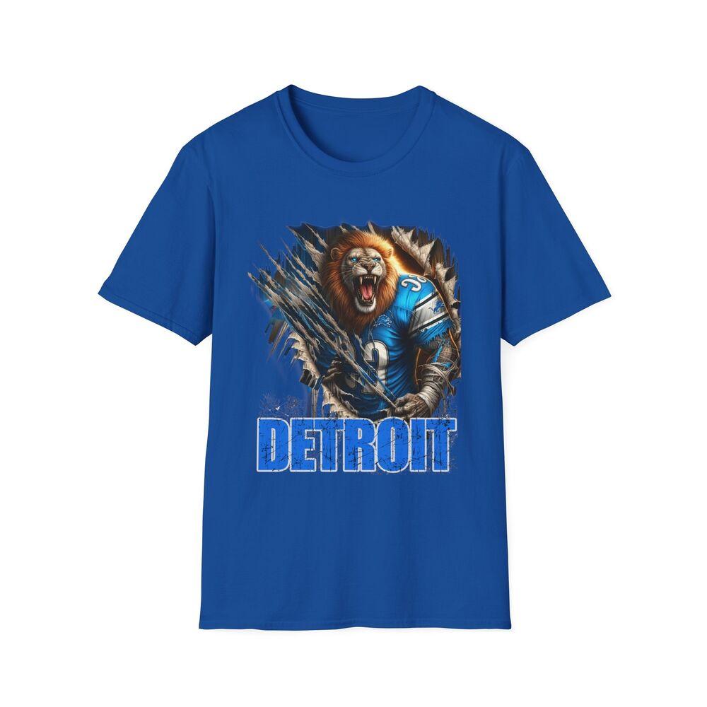 

Detroit Lions Horror Mash-Up T-Shirt - Unique NFL Fan Apparel 4XL