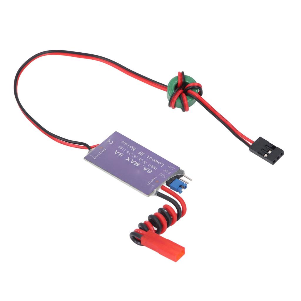 UBEC Voltage Regulator External Regulator Module for RC Helicopters 7-25.5V Battery Pack Input 5V 6V