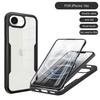 For iPhone 16e 360 Phone Case Full Coverage Protection Screen Protector Camera Lens Bumper Shell Funda