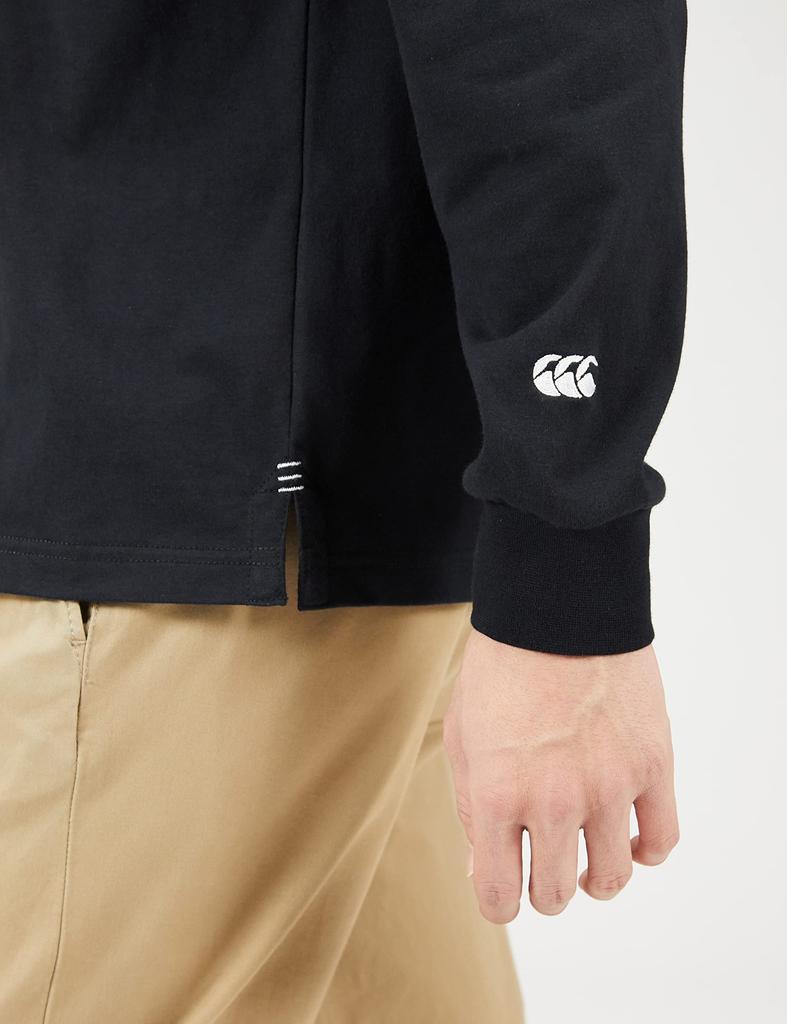 Tričko RUGGER POLO RA42540 Unisex M [Canterbury] L/S 19_Černé