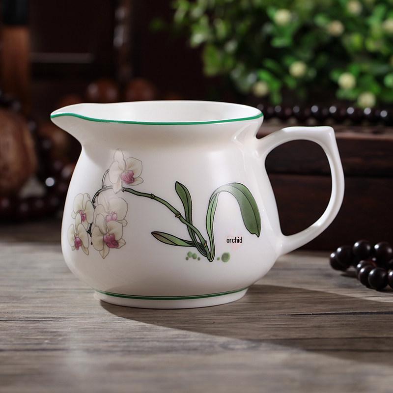 Tea Sea Blue & White Porcelain Gong Dao Bei: 250ml Spare Parts Milk Jug & Tea Separator Cold Pot.