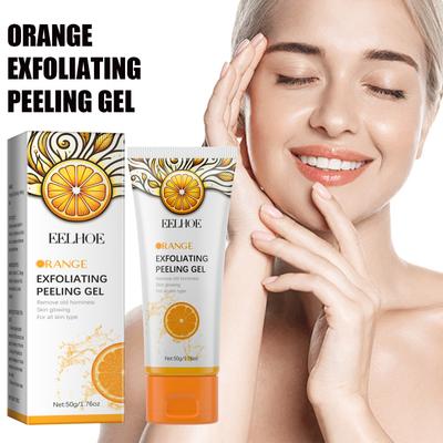 50g Gel Esfoliante Limpeza Profunda Remoção de Acne e Cravos Hidratação da Pele Poros Diminuído Gel Clareador da Pele