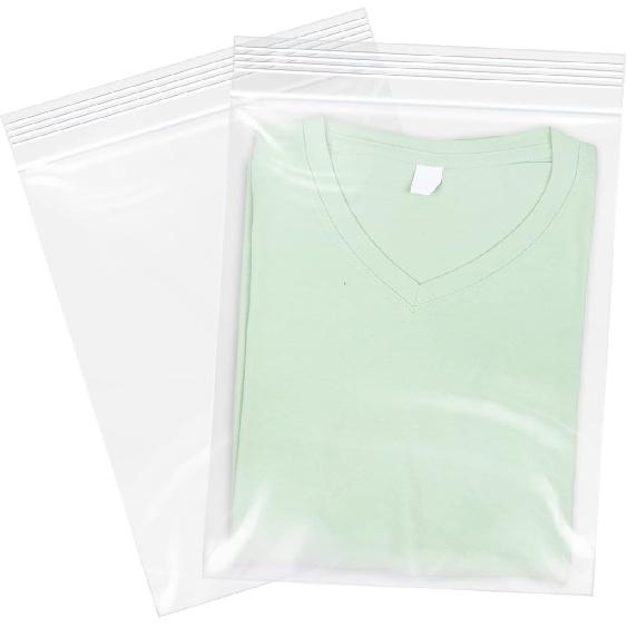 

9 x 12 (500 Count) Clear Plastic Reclosable Zip Bags 2 Mil for A4, Letter Sized Documents, Marketing Materials, Clothes 500