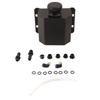 Radiator Coolant Overflow Tank Aluminium Alloy Universal Coolant Recovery Tank with Visible Coolant Level Hose