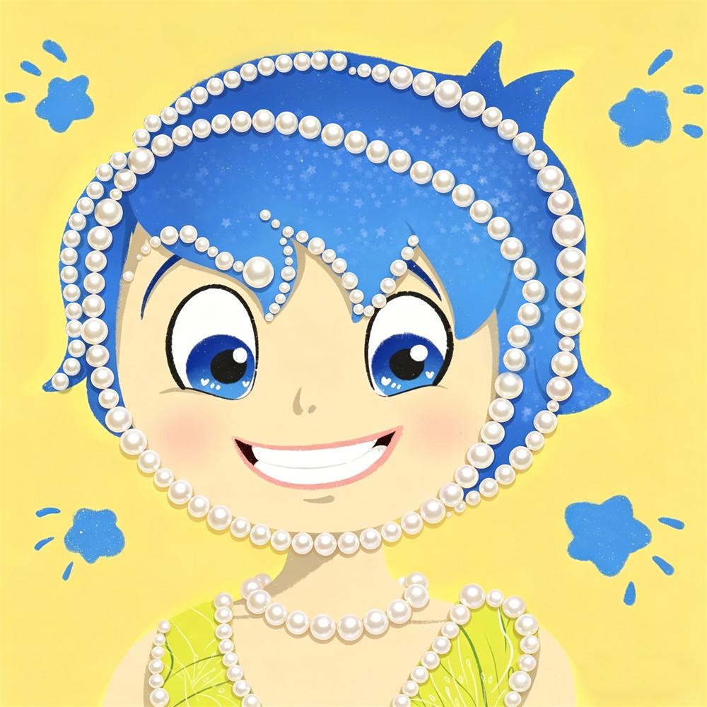 

Disney Pearl Painting Inside Out Fun Art Kit Adult Beginner Home Wall Decor Special Shape 30x40