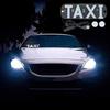 LED Indicator Light Waterproof Taxi Sign Lamp with USB Power Car Windshield Light Stickers for Ride-Hailing Cars Grab Taxi