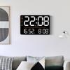 Multifunctional Wall Clock Simple Living Room Clock Large Size Clock Temperature Hygrometer Clock