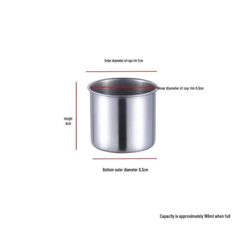 Commercial Stainless Steel Condiment Jars