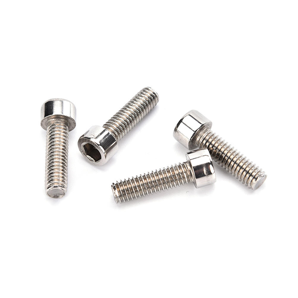 4pcs M6 x 10 Titanium Ti Screw Bolt Allen hex Socket Cap head Aerospace Grade