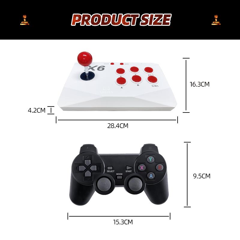 Arcade Stick Game Controller 2.4G Wireless Joystick For Street Fighter M8 Game Console PC/Android/Octopus/HappyChick