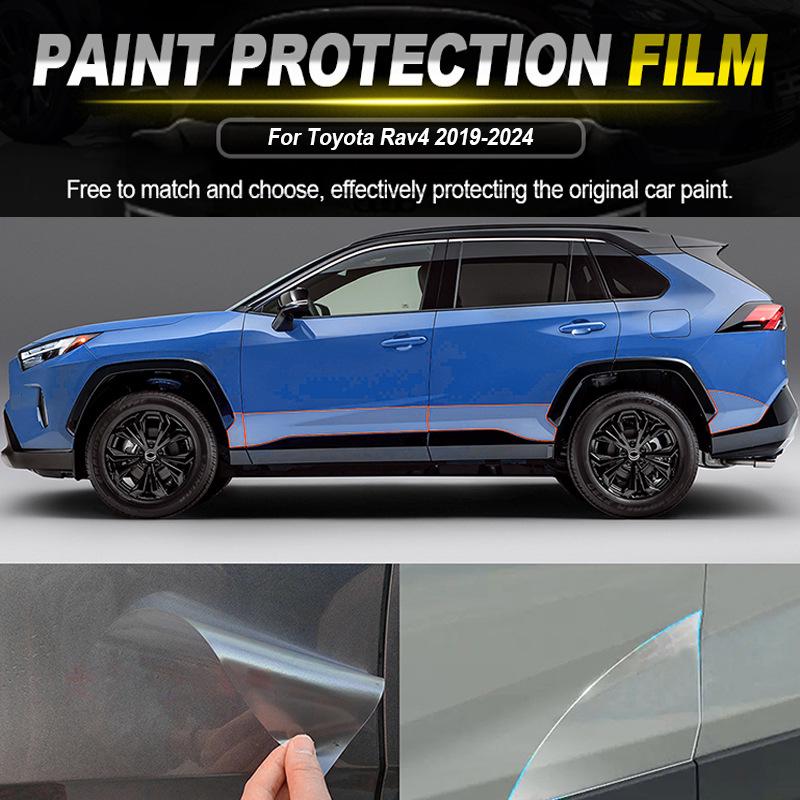 Toyota Rav4 TPU Invisible Paint Protection Film - Scratch-Resistant, Brightening Transparent Cover