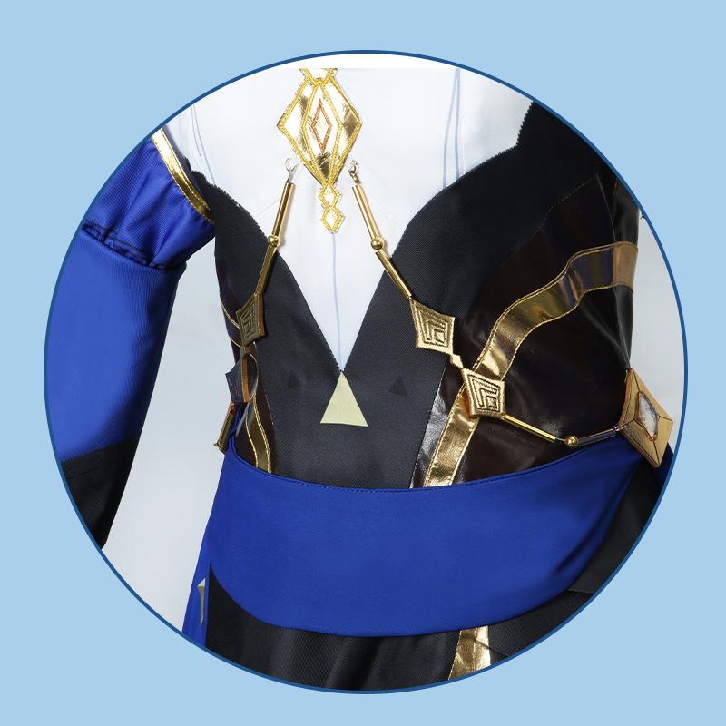 Hra Layla Sumeru Cosplay Kostým Layla Kompletní sada Pokrývky hlavy Šaty Boty Paruka Anime Cosplay