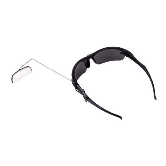 Cycling Glasses Rearview Mirror 360 Degrees Adjustable Lightweight Bicycle Eyeglasses Mount Rear View