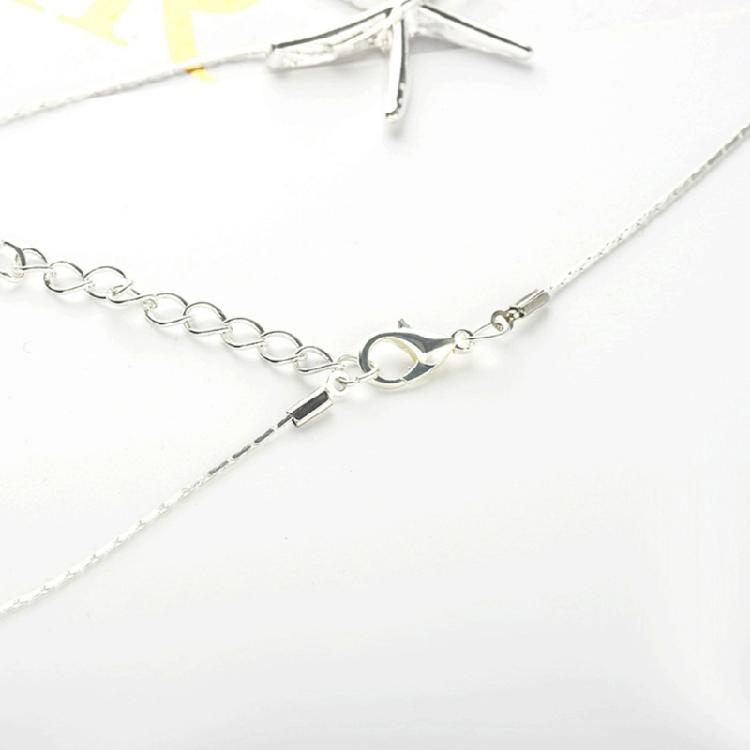 Starfish Pendant Choker Alloy Material Neck Jewelry Party Jewelry Beach Jewelry