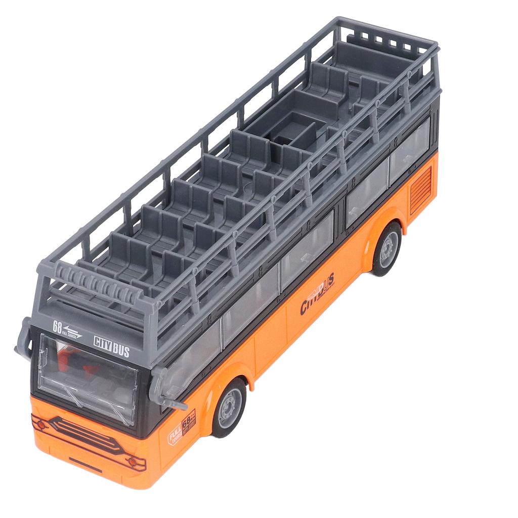 Remote Control Bus Electronic 4 Channels Opening Doors Acceleration Function RC Double Decker Bus