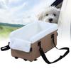 Dog Car Seat Portable Soft Pet Car Travel Home Bed Comfortable Pet Carrier for Cars Trucks SUVs