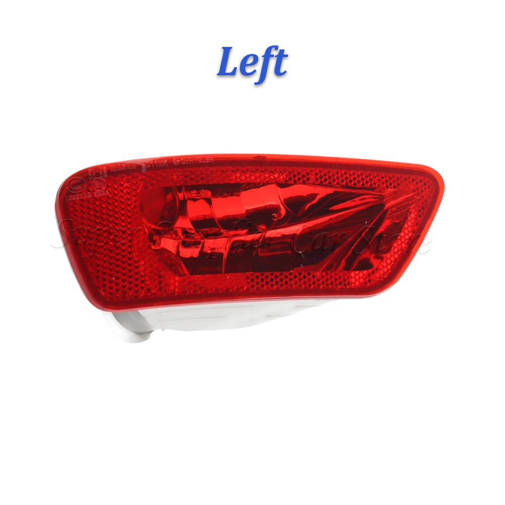 Rear Bumper Reflector Brake Light Tail Lamp Left / Right For Jeep Compass Grand Cherokee Dodge 2011-2018 57010716AC 57010717AC Left