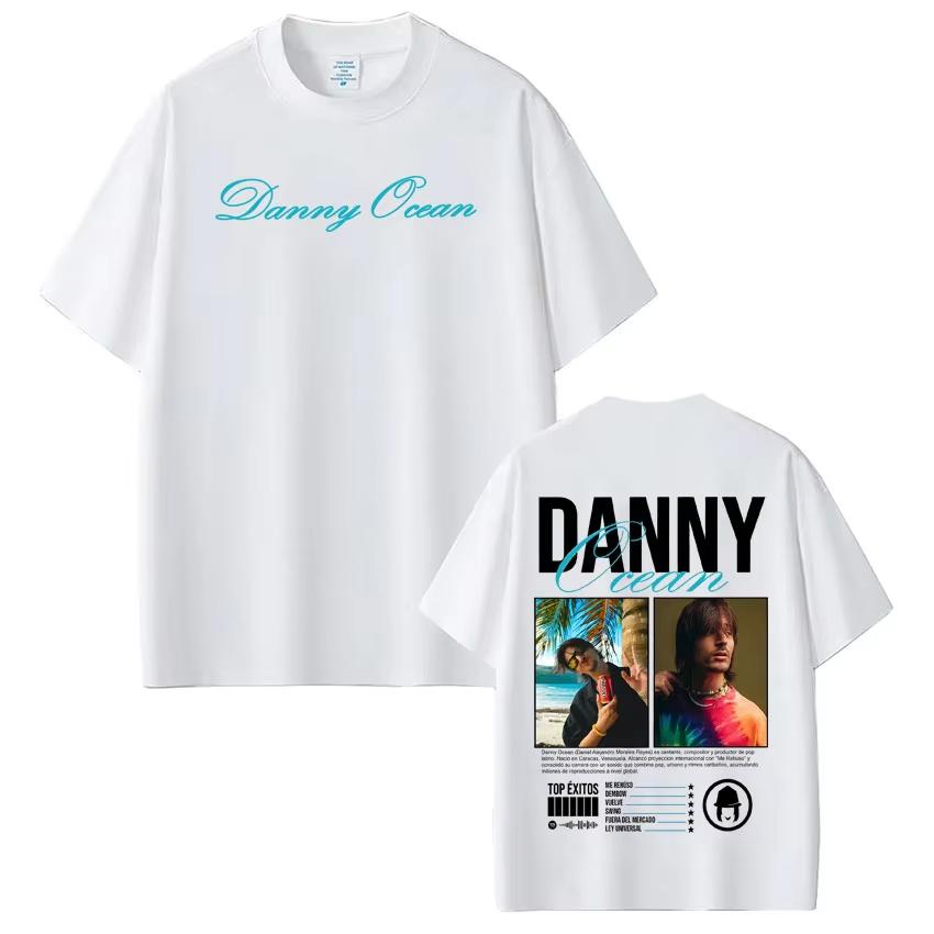 Rapper Danny Ocean New Album Print Tshirt Men Women Fashion Tshirts Shortsleeved Cotton Tshirts Fan Gifts