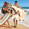 Anime Characters 2D Flat Print Beach Towel, Large Soft Quick Dry Towel for Beach Camping SwimmingXSTJ0915301
