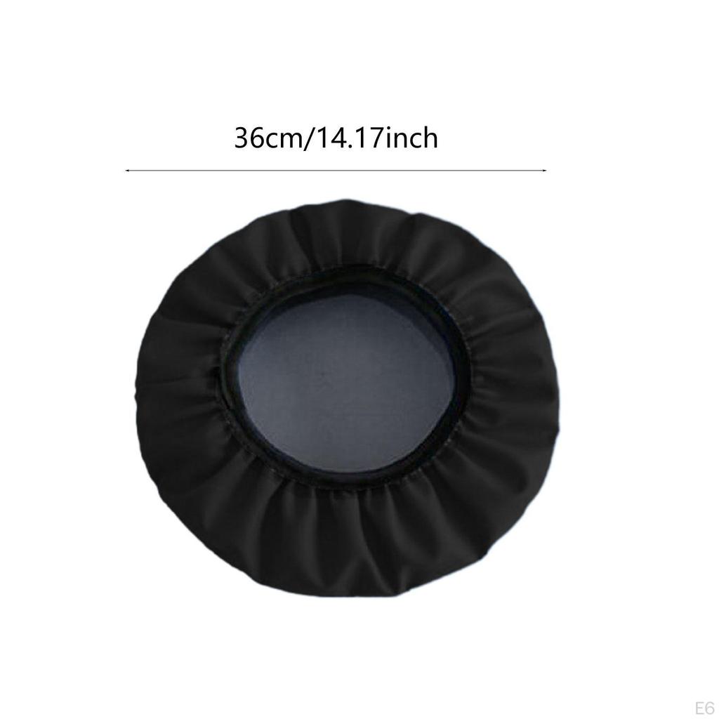 Bar Stool Cover Chair Decor Easy to Clean Elastic Protector Cushion Slipcover for Dining