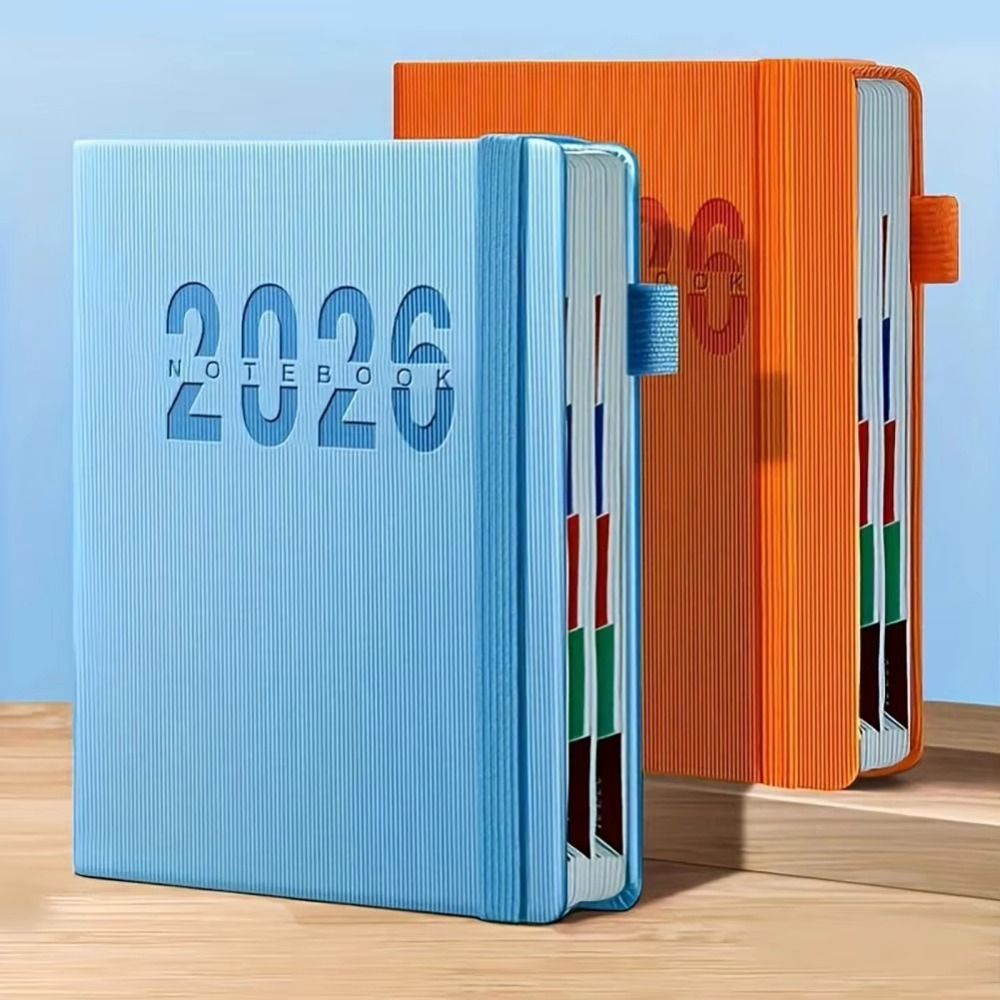 Wear-resistant 2026 Schedule Planner Notepad 12 Months To-do List Notebook Business