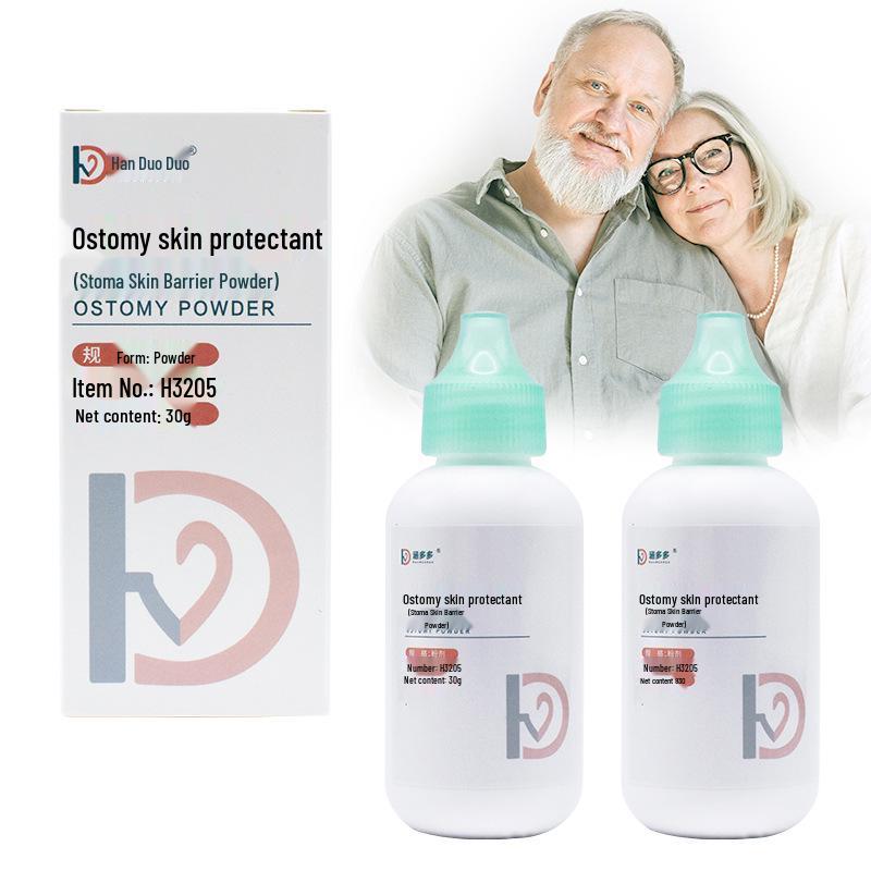 Pudră de uscare Stoma Skincare pentru copii și adulți: Îngrijirea pungii de stomie