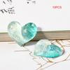 10Pcs Cartoon Gradient Love Cute Resin Series Jewelry Making Diy Home Life Decoration