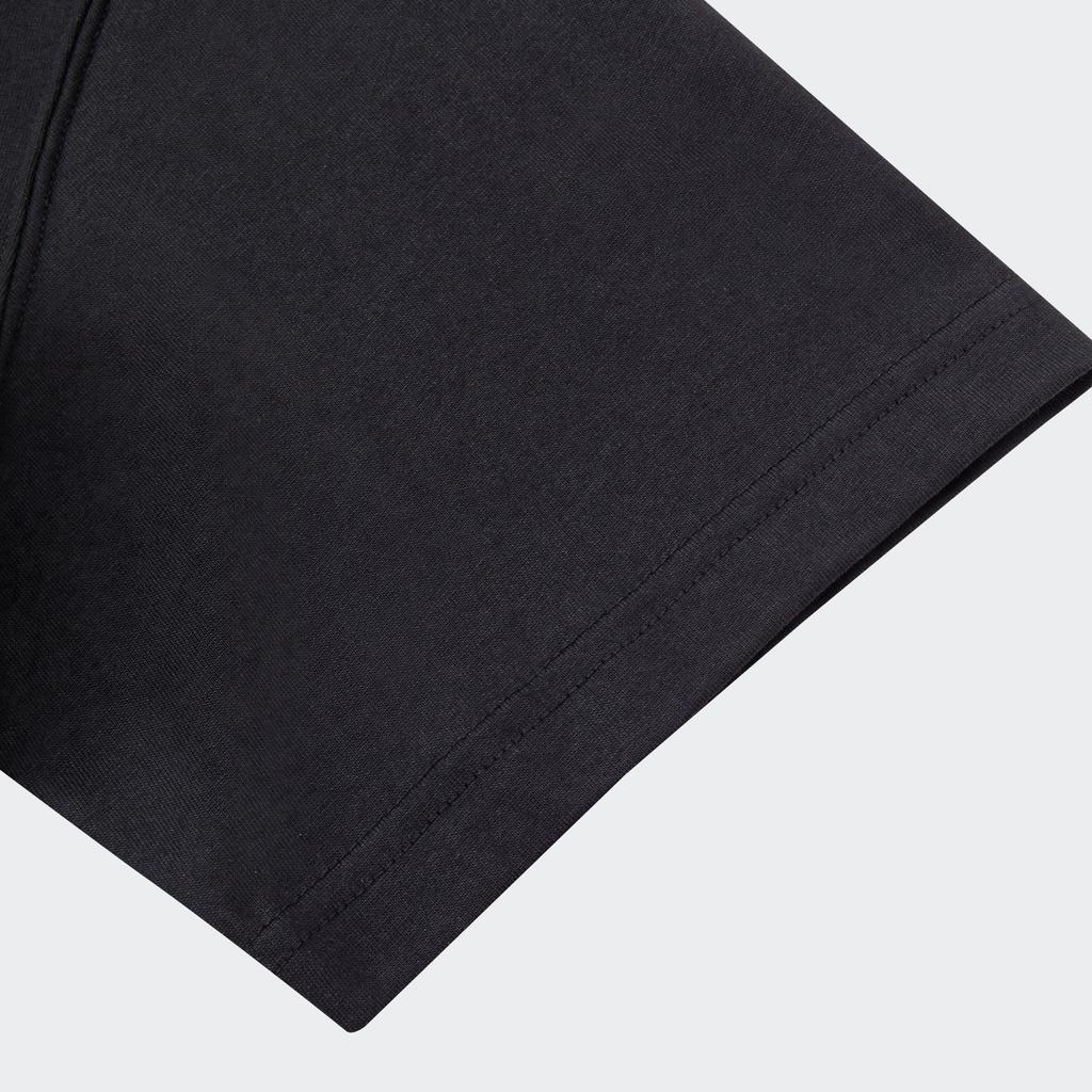 Adidas Graphic T-Shirt Cartoon Letter Print Sports Casual Short Sleeve Men Tops Black JN4890